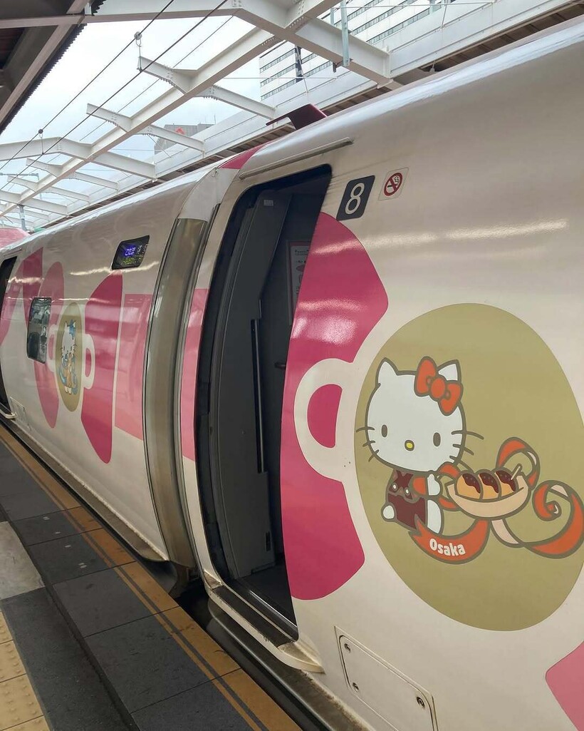 Блог - 14 чудесных снимков из поезда Hello Kitty, который курсирует по Японии 14 чудесных снимков из поезда Hello Kitty, который курсирует по Японии