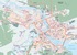 Общая карта Иркутска