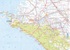 Карта автомобильных и железных дорог Краснодарского края