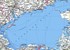 Карта побережья Азовского моря 