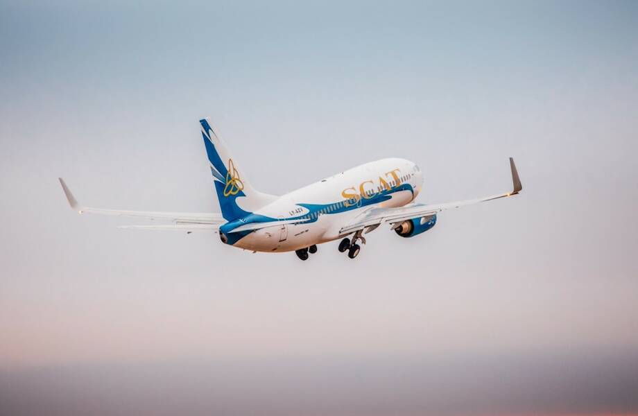SCAT Airlines начнет летать из Санкт-Петербурга в Актау