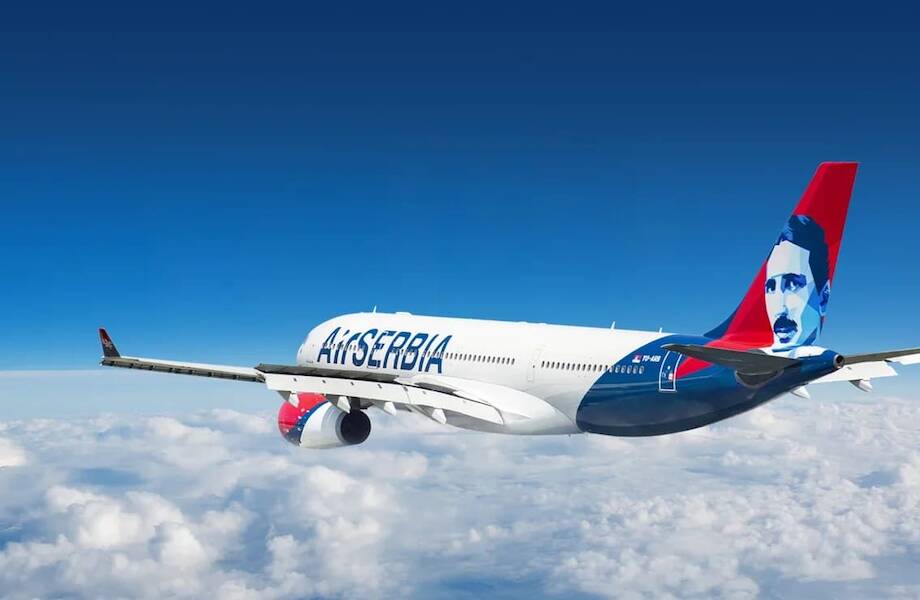 Air Serbia будет чаще летать из Санкт-Петербурга в Белград