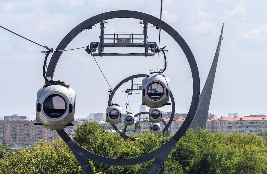 На ВДНХ заработала канатная дорога