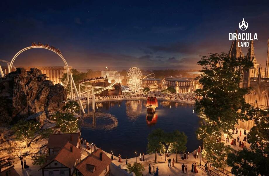 Под Бухарестом построят парк Dracula Land Под Бухарестом построят парк Dracula Land