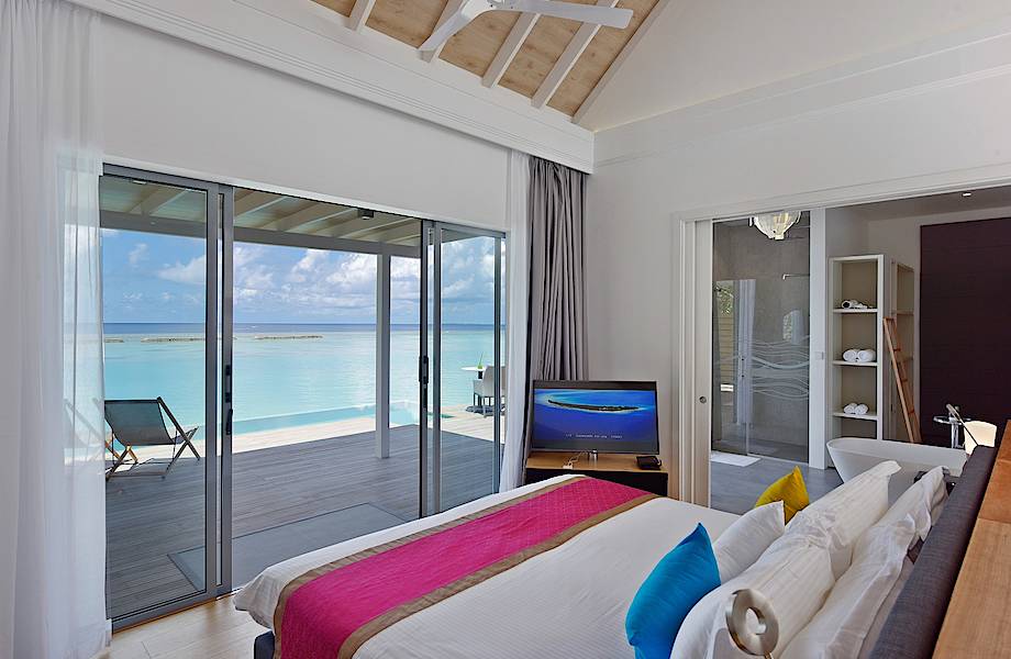 Обновленные виллы Kuramathi Island Resort