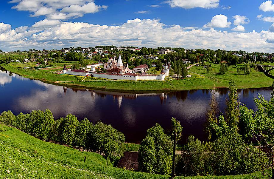 Самое широкое место Волги