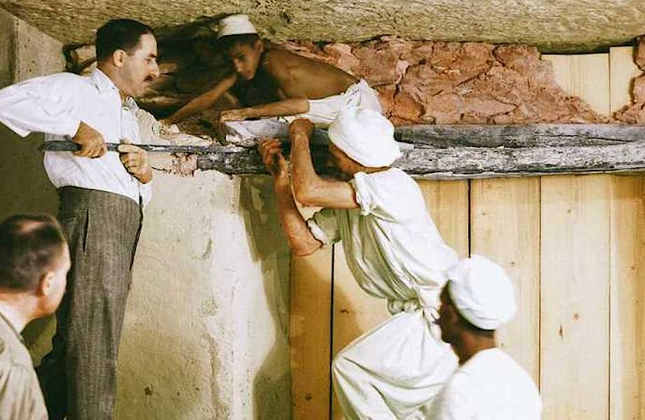 1922 год: Открытие гробницы Тутанхамона. Уникальные кадры удивительной находки