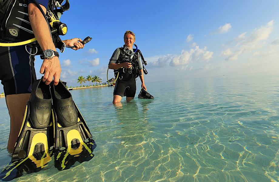 Дайвинг в Velassaru Maldives