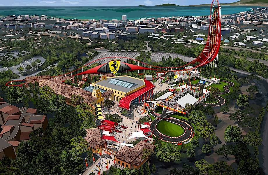 В Испании открылся парк развлечений, посвященный Ferrari
