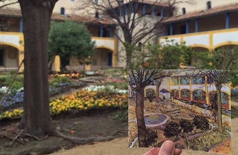 Реальные места в Арле, с которых Ван Гог писал свои потрясающие картины 