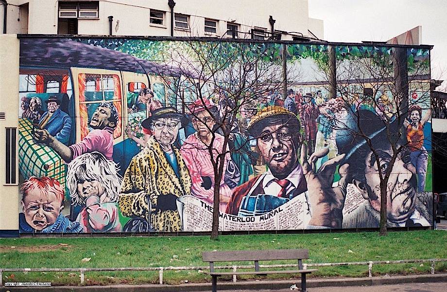 Привет из восьмидесятых: какими были граффити Лондона до того, как появился Бэнкси
