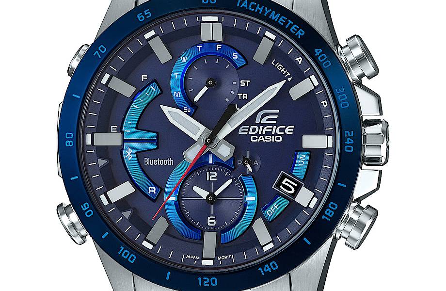 EDIFICE EQB-900D-1A:  динамичный стиль и передовые технологии