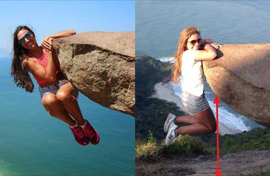 Как на самом деле выглядят места для экстремальных фотосессий