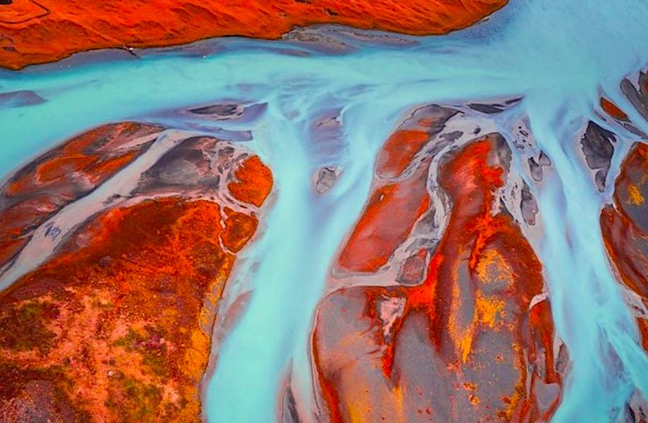 Завораживающие абстрактные фото Исландии, больше похожие на картины
