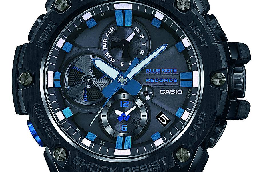 Casio и Blue Note Records представляют лимитированную модель ударопрочных часов 