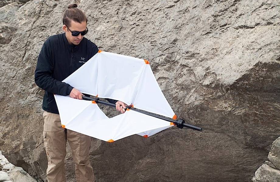 Micro Wind Turbine — легкий ветрогенератор для путешественников