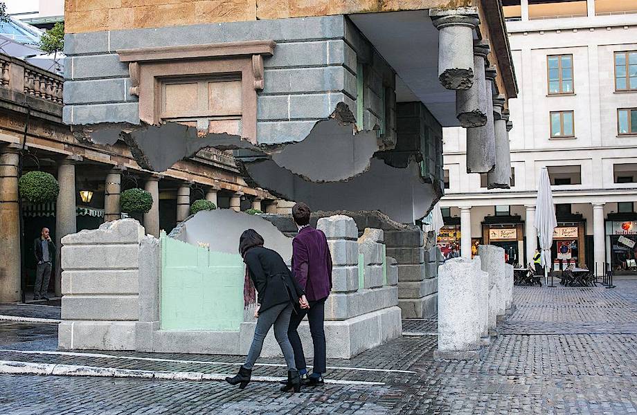 Дом, парящий в воздухе — необыкновенное здание, которое кажется невозможным