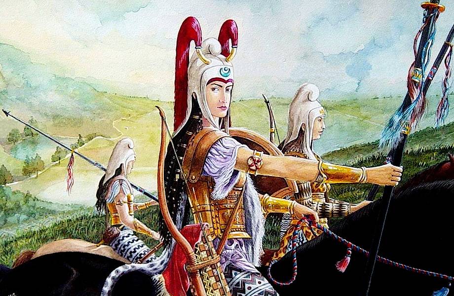 Куда исчезли сарматы — племена воинов-кочевников, где правили женщины