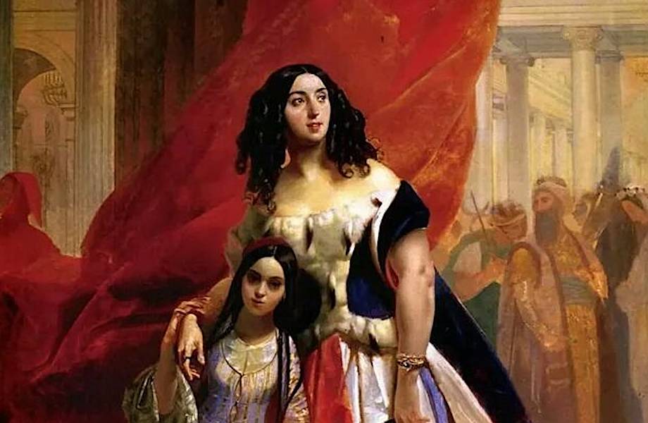 Печальная судьба героини картин Карла Брюллова  Ю. П. Самойловой