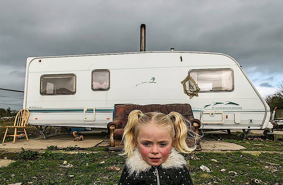 Фотограф запечатлел тайную жизнь ирландских кочевников в очень личных снимках