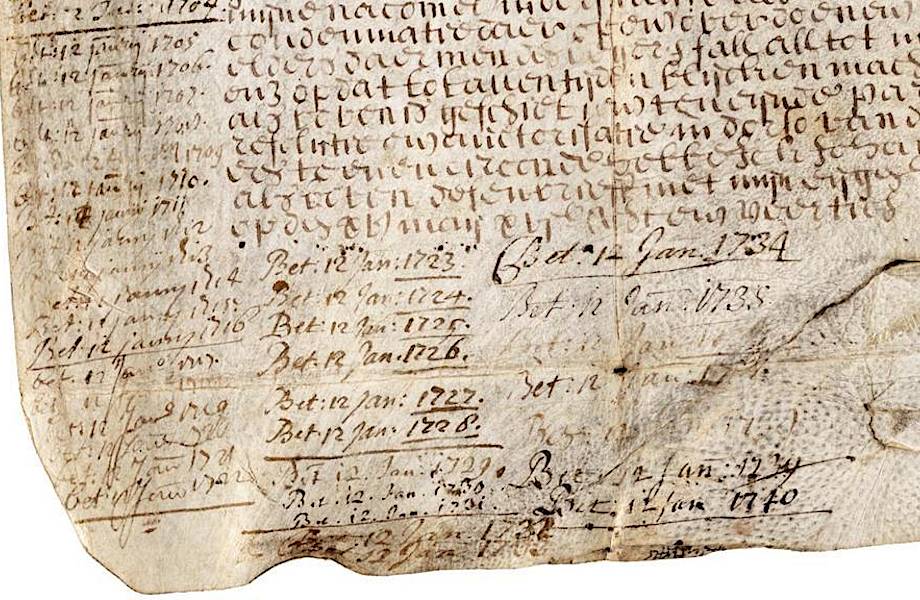 Йельский университет получает выплаты по облигации из козлиной шкуры 1648 года