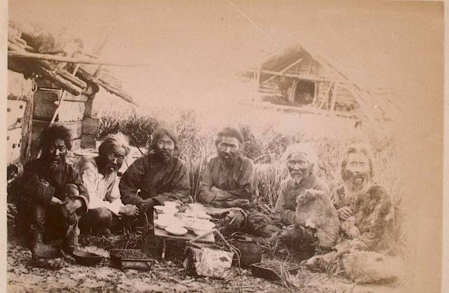 Редкие фотографии повседневной жизни на Сахалине в 19 веке