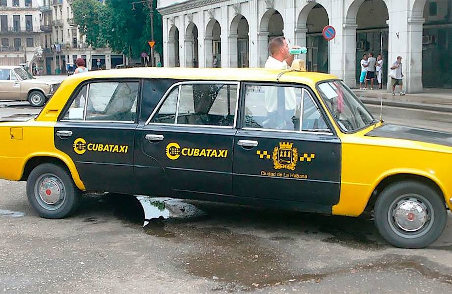 Удивительные фотографии «роскошных» лимузинов Lada