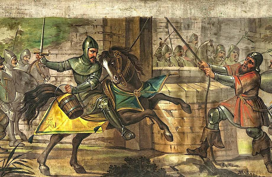 Самая бессмысленная битва в истории: сражение за дубовое ведро