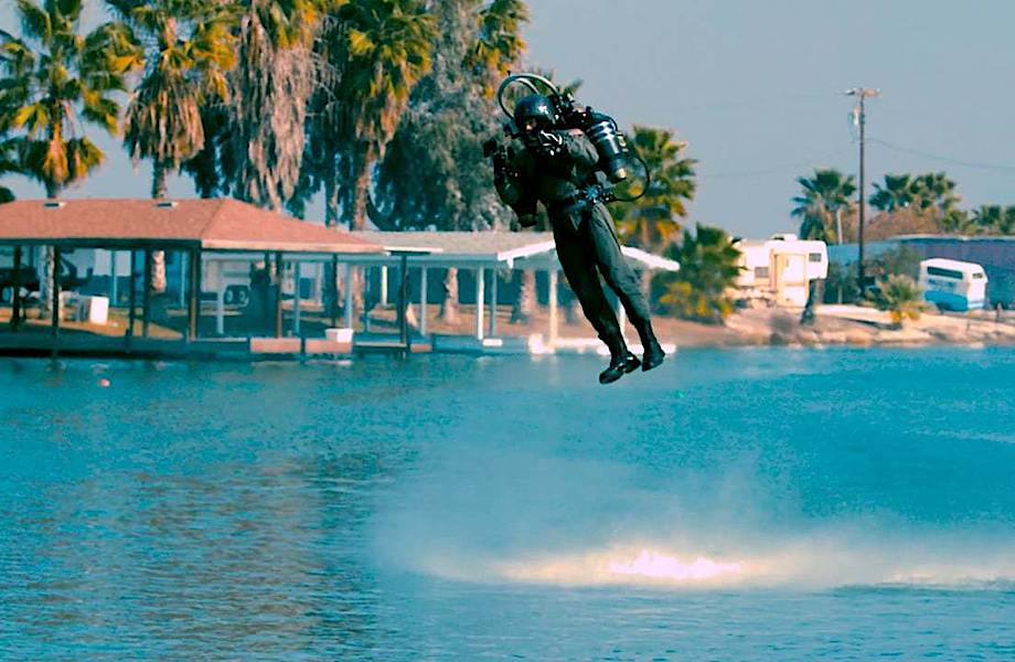 Jet Pack в реальной жизни — ошеломительное видео полета