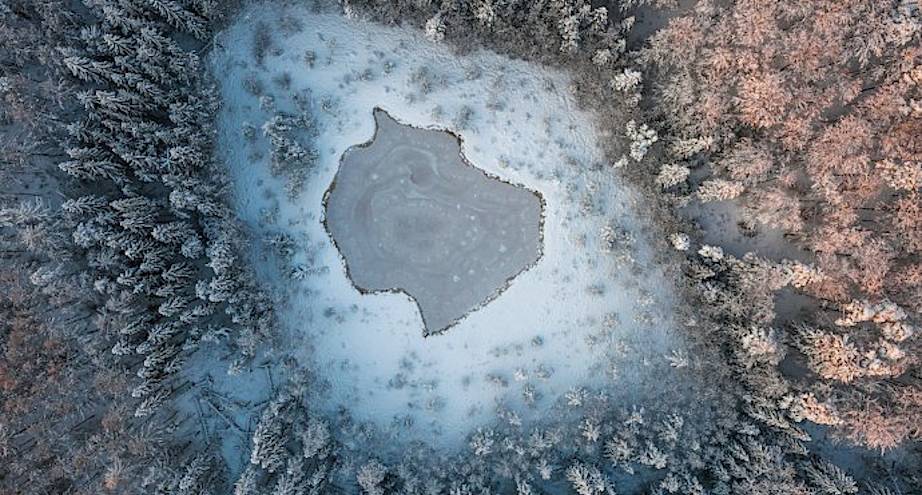  Фото дня: этот же парк зимой
