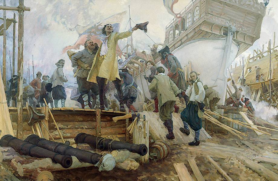 Как было раскрыто инкогнито Петра I в Голландии, и чему он там научился