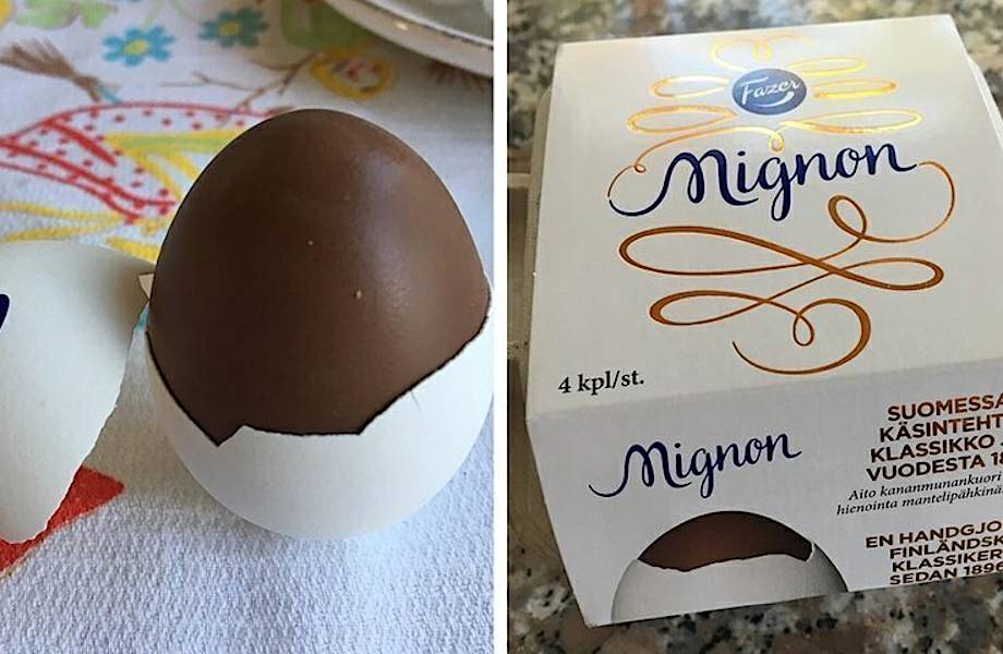 Шоколадные яйца со скорлупой и конфеты-планеты: самые редкие сладости