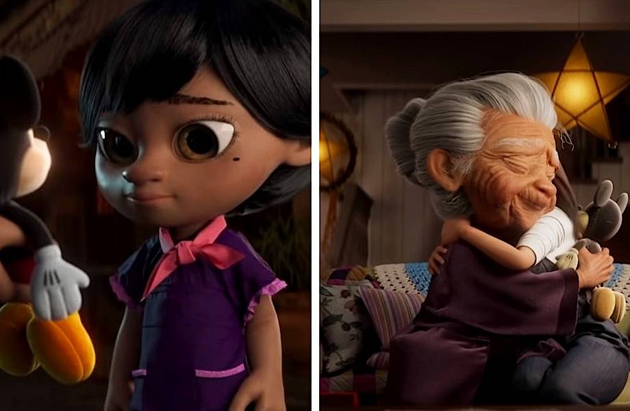 Disney представил новогодний ролик, посвященный семье, который трогает до слез