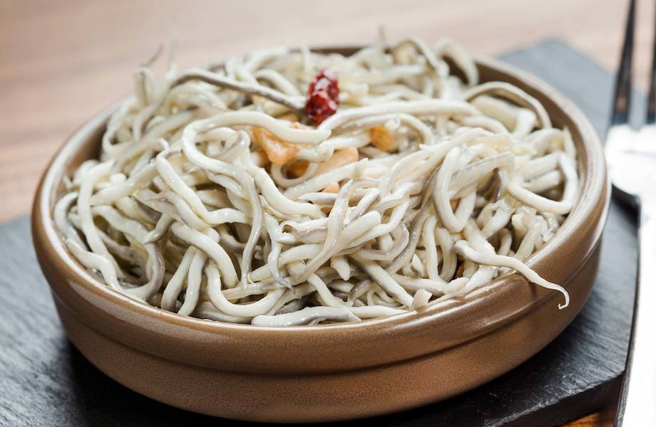 Испанский деликатес из мальков угря: блюдо без вкуса и запаха по астрономической цене