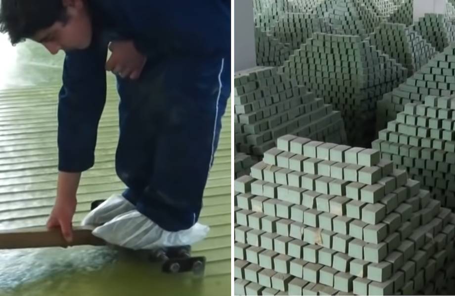 Видео: Мыловаренная компания в Сирии, где пользуются лишь многовековыми методами