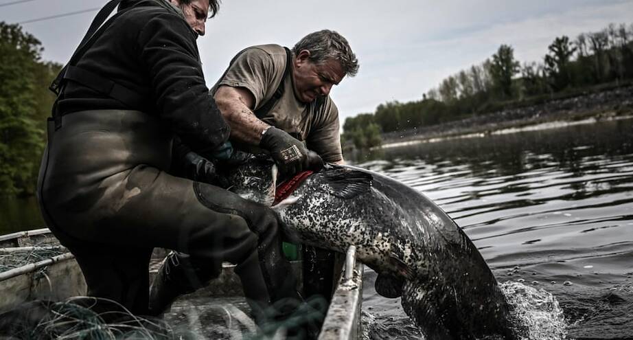 Фото дня: когда рыбалка удалась