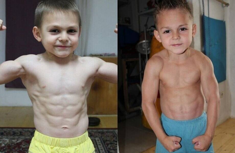 Видео: Самый известный малыш-бодибилдер — что с ним стало спустя 10 лет
