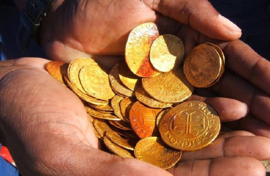 Как однажды в пустыне наткнулись на 500-летний корабль с золотом на $13 млн