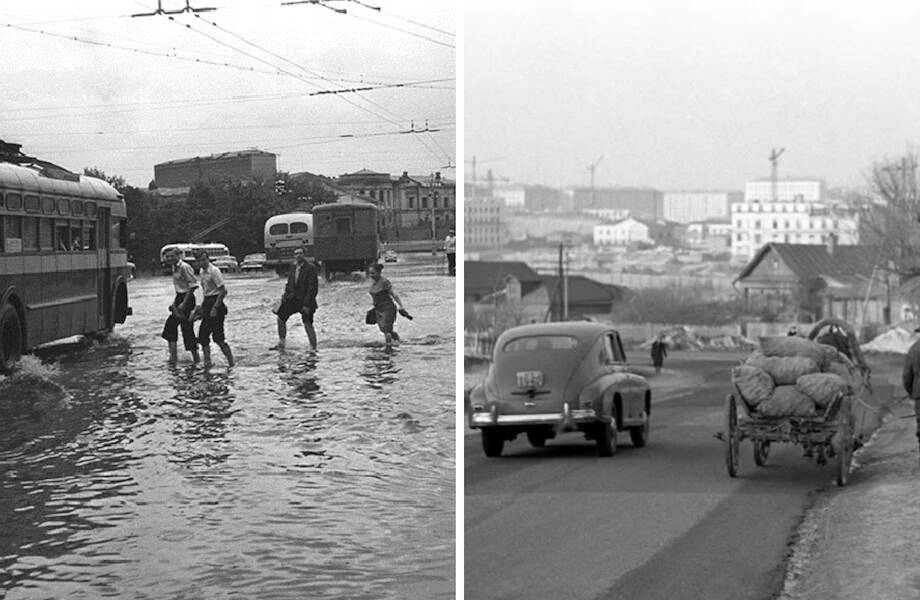 17 атмосферных советских фото Москвы и ее жителей в 1950-1970-х годах