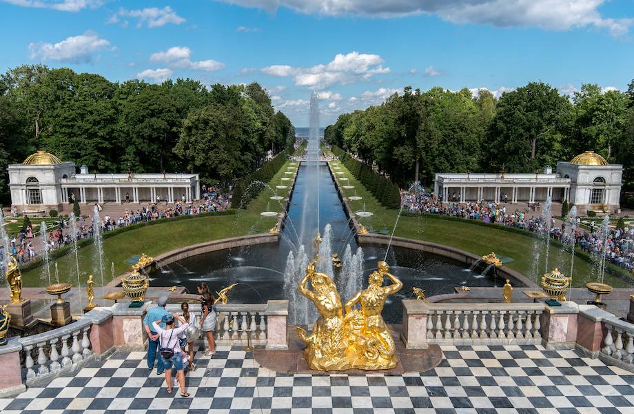Волшебные сады Петергофа