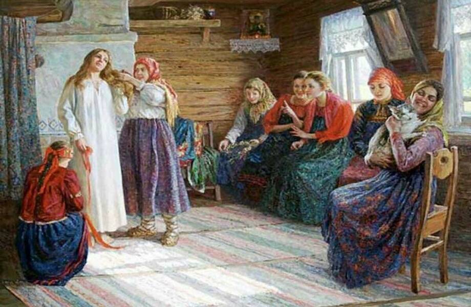 Зачем женщины на Руси специально чернили грудь