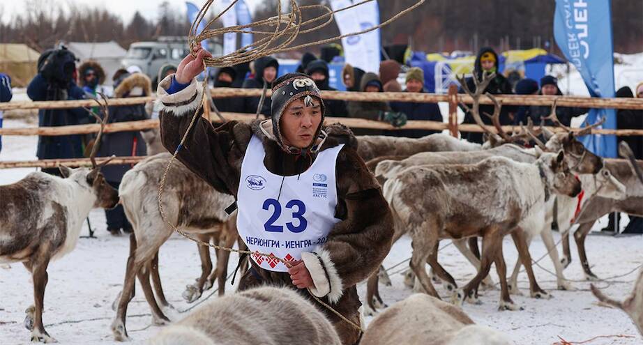 Фото дня: чемпионат по оленеводству в Нерюнгри