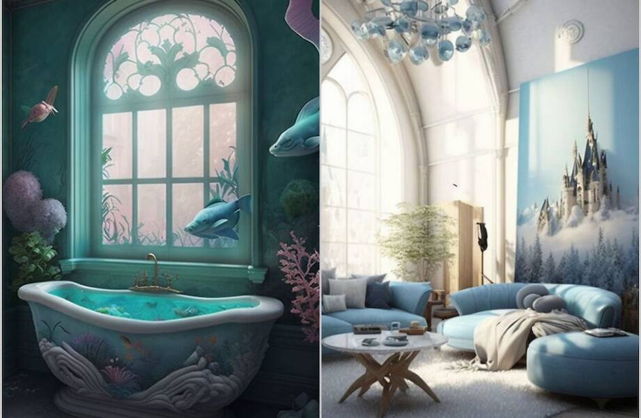 Спальня Эльзы и кухня Рататуя: 12 интерьеров, в которых могли бы жить мультгерои Спальня Эльзы и кухня Рататуя: 12 интерьеров, в которых могли бы жить мультгерои