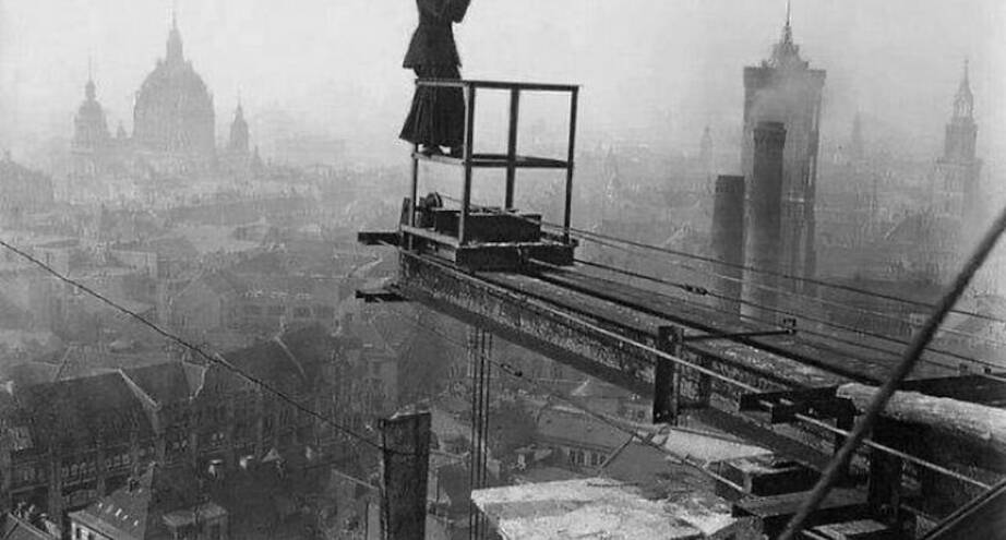 Фото дня: фотограф снимает Берлин с высоты, 1912