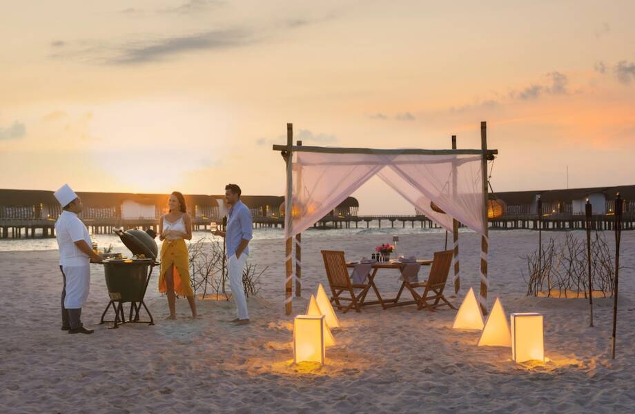 Год любви в The Westin Maldives Miriandhoo 