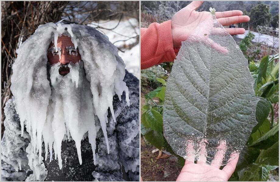 Истинная сила зимы на 15 потрясающих фото