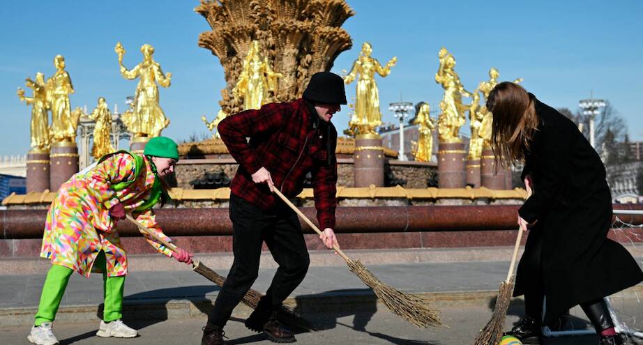 Фото дня: конкурсы к Масленице на ВДНХ