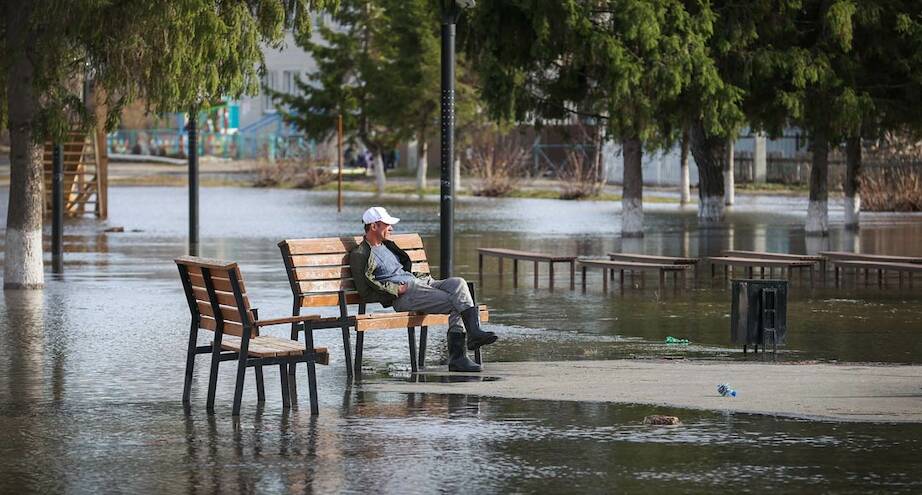 Фото дня: паводок в Курганской области