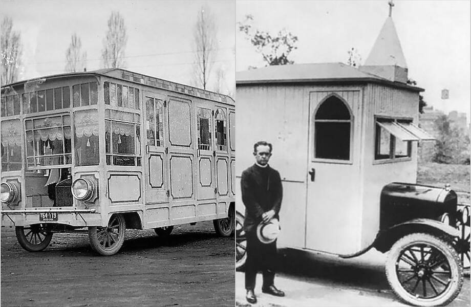 11 сумасшедших автодомов столетней давности