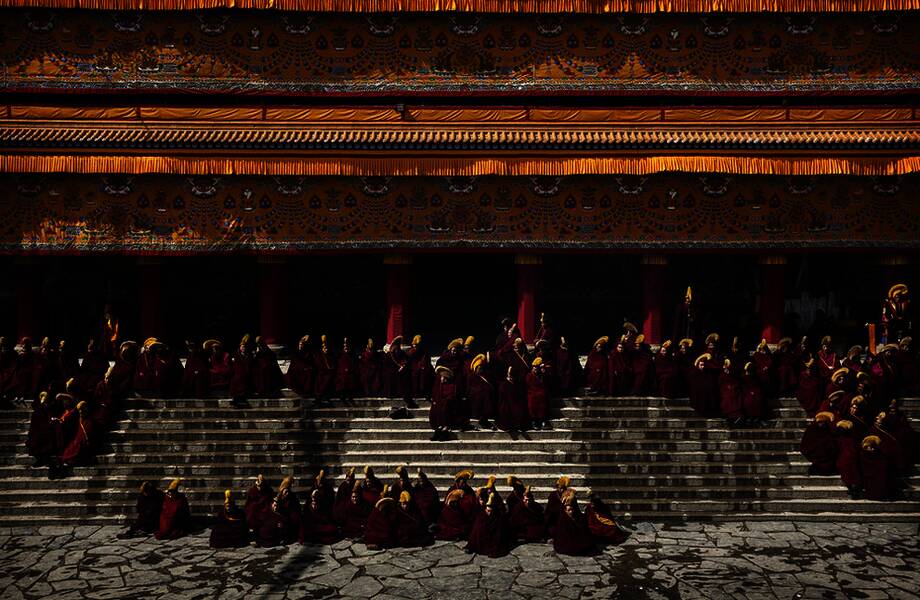 14 фото, как тибетские буддисты празднуют Монлам